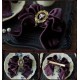 Hoshibako Works Dimensional Velvet Versatile Neckbow Hair Clip Brooch(Pre-Made/Full Payment Without Shipping)